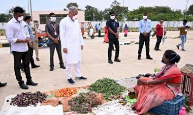 कोरोना को लेकर शासन द्वारा उठाये गए कदमों का जायजा लेने स्वयं निकले मुख्यमंत्री
