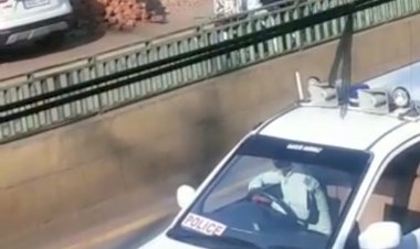 लॉकडाउन को लेकर उरला पुलिस के टी आई  की बदसलूकी का वीडियो वायरल