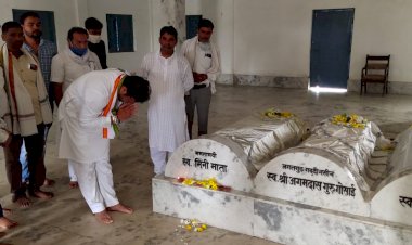 संसदीय सचिव विकास उपाध्याय के मिनी माता को 