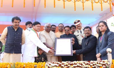 राज्य में जशपुर कलेक्ट्रेट को लोक प्रशासन गतिविधियों के लिए मिला पहला आईएसओ 9001-2015 प्रमाणपत्र