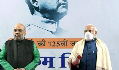 प्रधानमंत्री मोदी का लक्ष्य,आज़ादी के 100 साल पूरे होने तक 'नया भारत' का निर्माण।कांग्रेस पर भी हमला कहा,महान व्यक्तित्वों के योगदान को मिटाने का प्रयास हुआ
