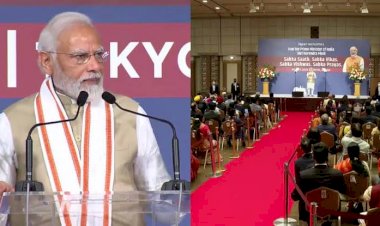 मोदी विदेशों में भी छाए 'जो 370 को मिटाए हैं वो टोक्यो आए हैं' पीएम मोदी जापान पहुंचे तो लगे जय श्री राम के नारे...