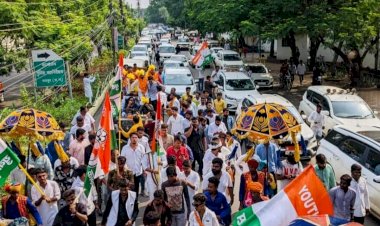 कोको पाढ़ी के स्वागत में युकां का उमड़ा जनसैलाब  कहा, सत्ता में रहने के लिए संगठन का मजबूत रहना जरूरी है...सत्ता की जननी संगठन है।