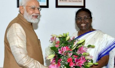 द्रौपदी मुर्मू भारत की पहली आदिवासी महिला राष्ट्रपति होंगी,पीएम मोदी ने लिखा, भारत ने इतिहास रच दिया