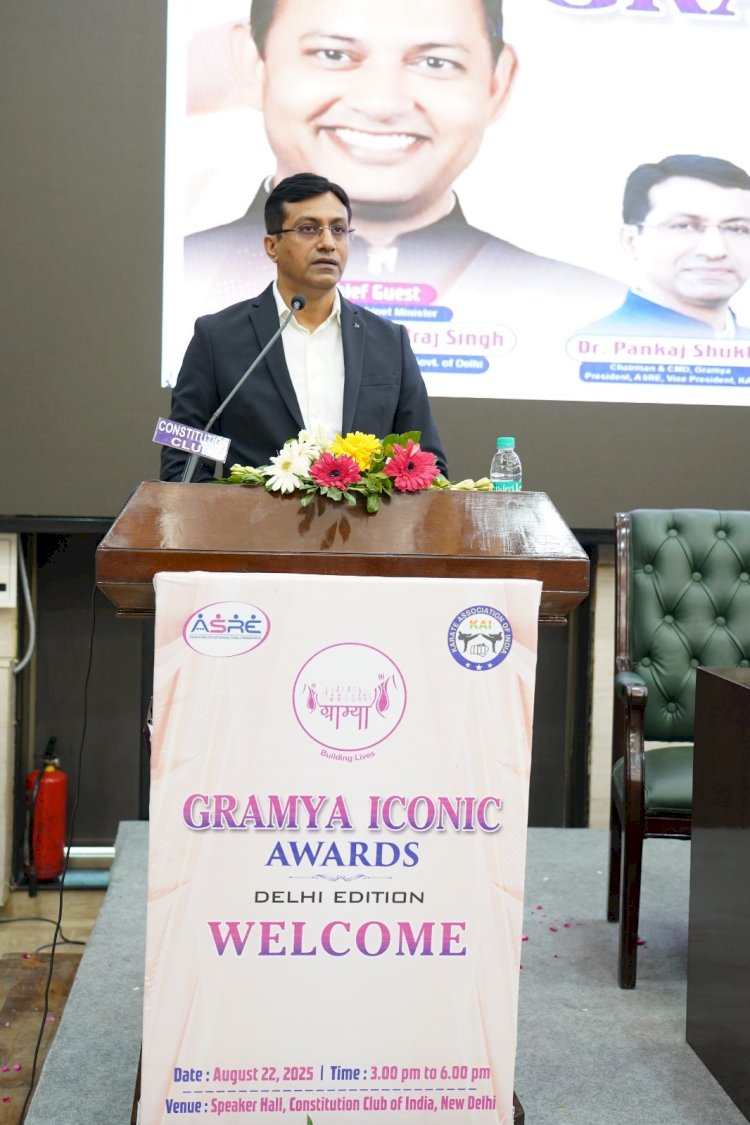 ग्राम्य आइकॉनिक अवार्ड 2025 ने देश भर के गुमनाम नायकों को किया सम्मानित...